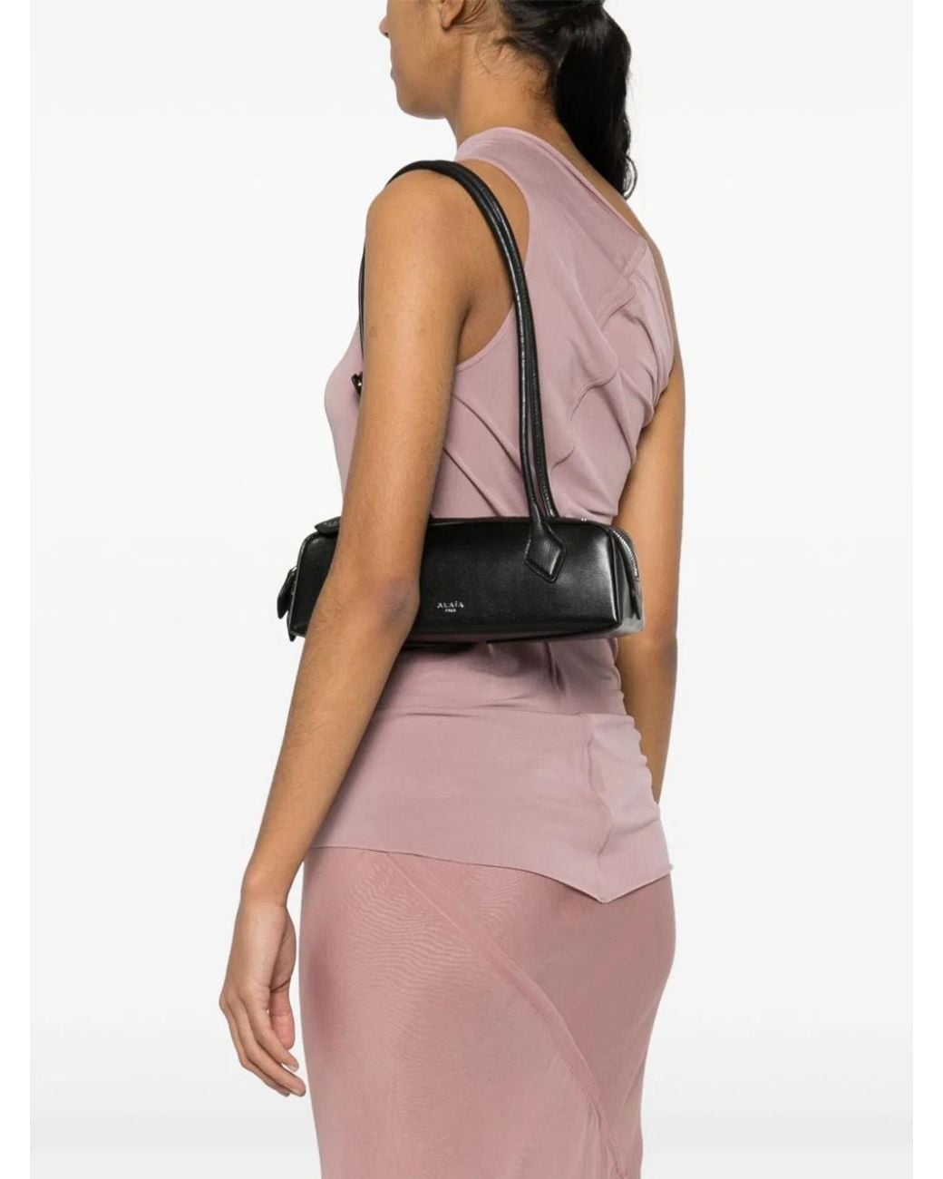 Alaïa Black Alaia Le Teckel Small Shoulder Bag