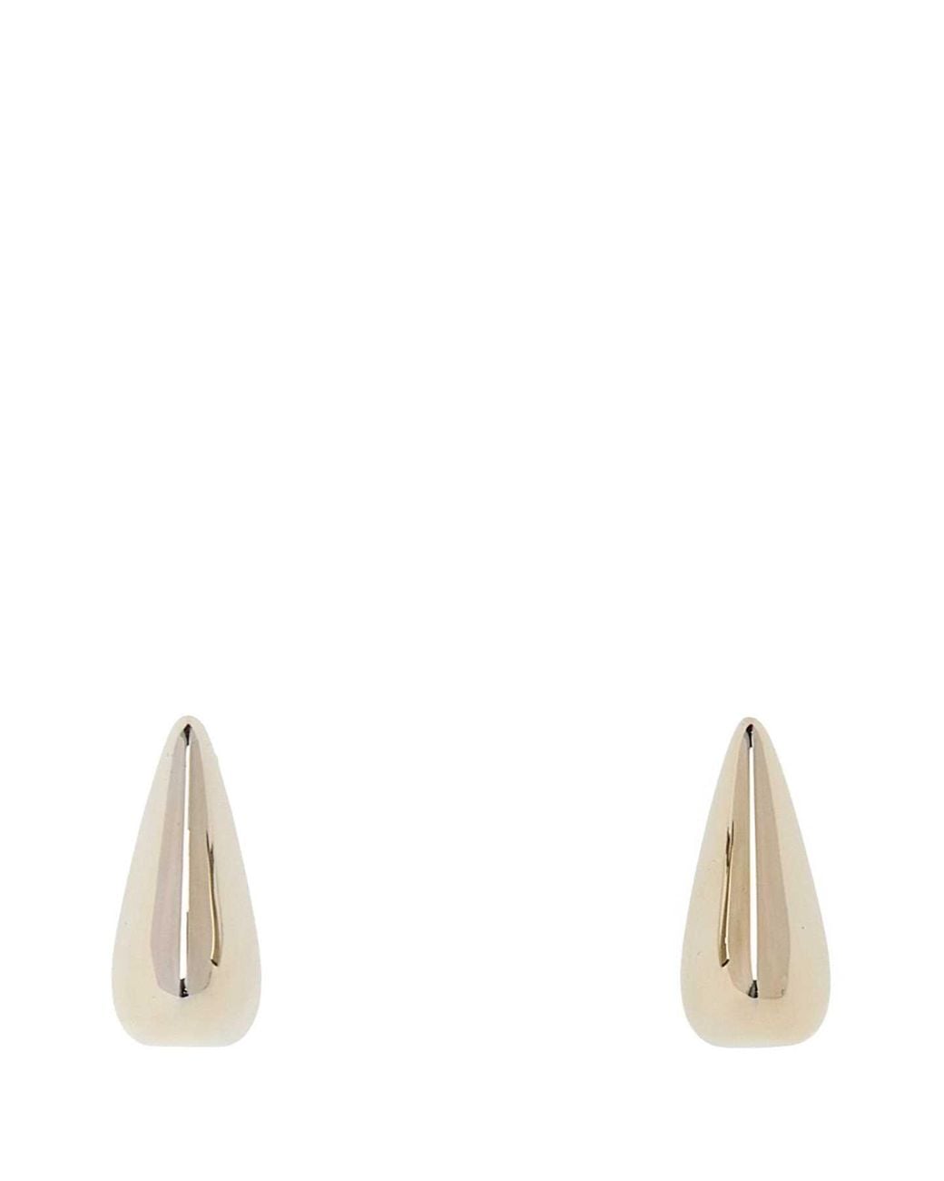 McQueen White Thorn Earrings