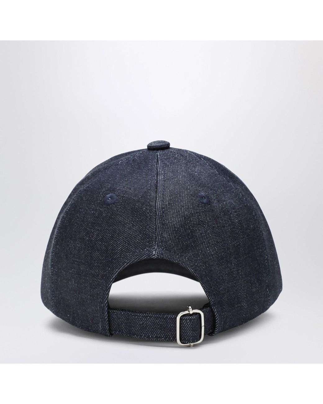 A.P.C. Blue Charlie Cotton Baseball Cap