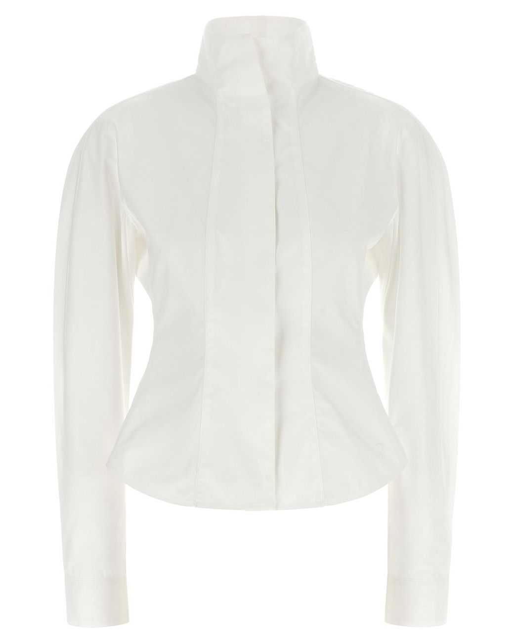 Jacquemus White 'La Chemise Tulipe' Shirt