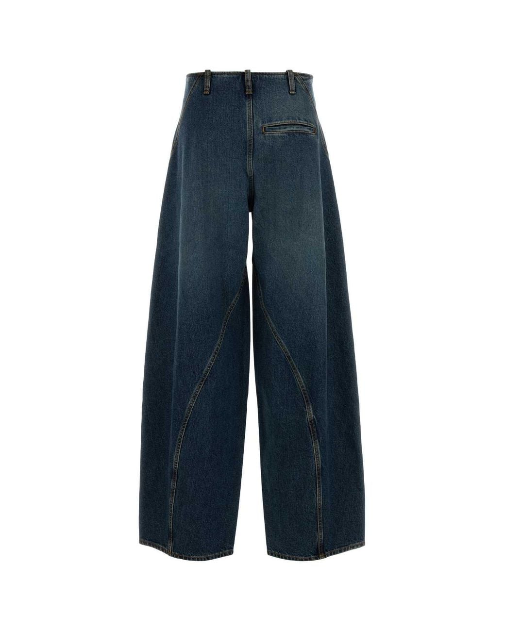 Alaïa Blue Alaia Cargo Pants