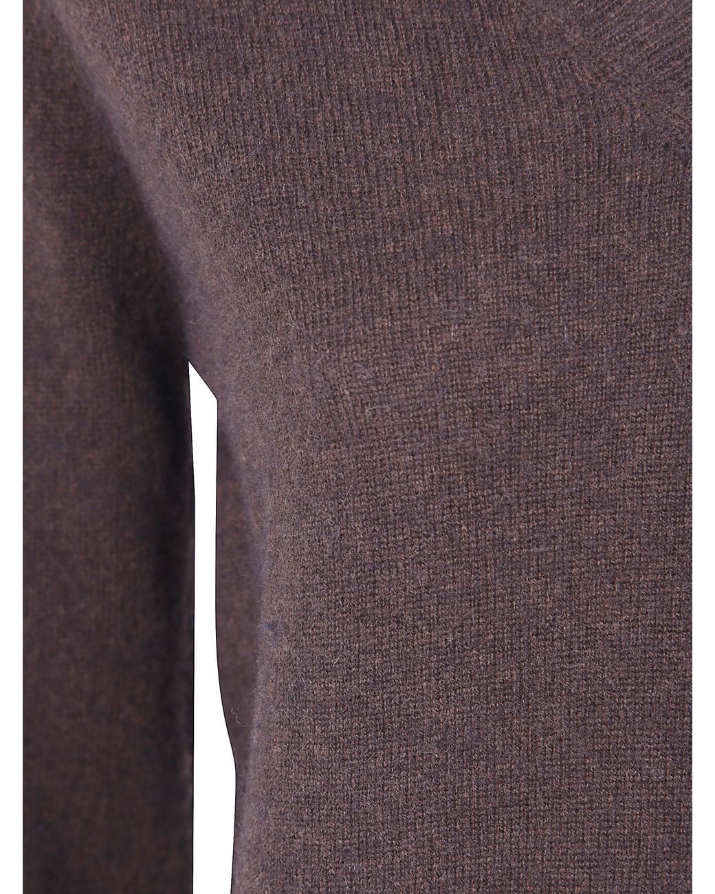ABSOLUT CASHMERE Purple "Alya" V Neck Sweater