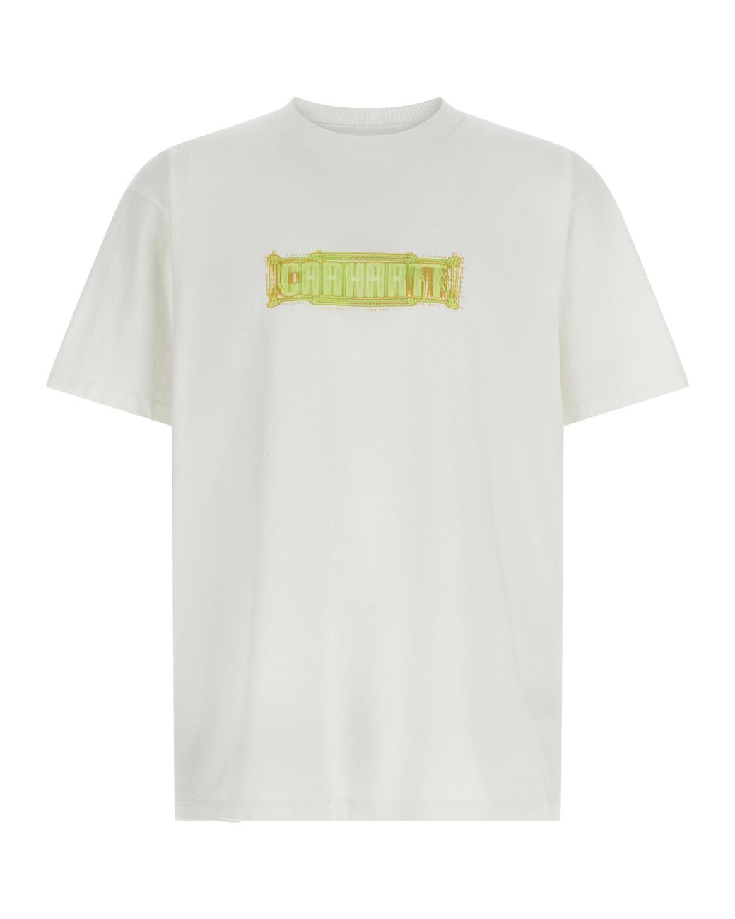 Carhartt White 'Electric Boogie' T-Shirt for men