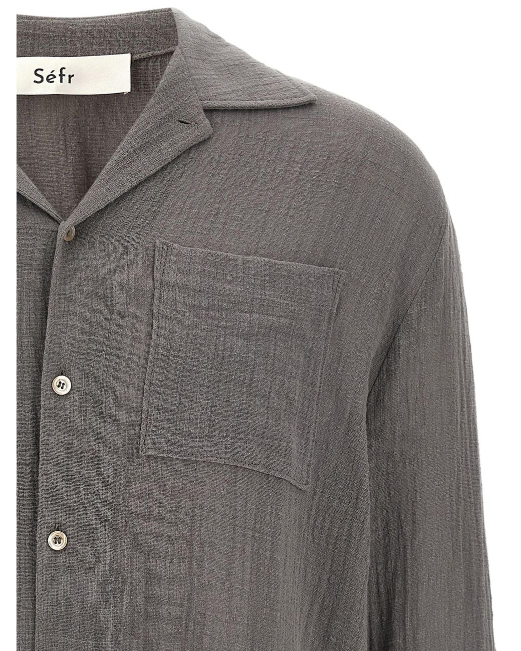 Séfr Gray Séfr 'Everyday' Shirt for men