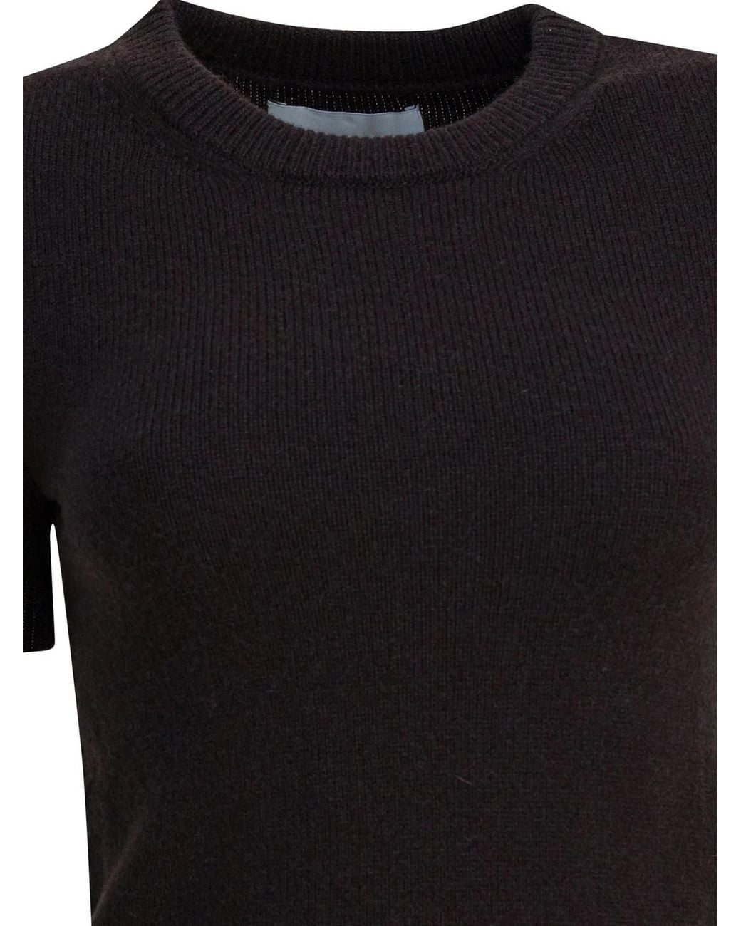 Sa Su Phi Black Cashmere Knit Sweater