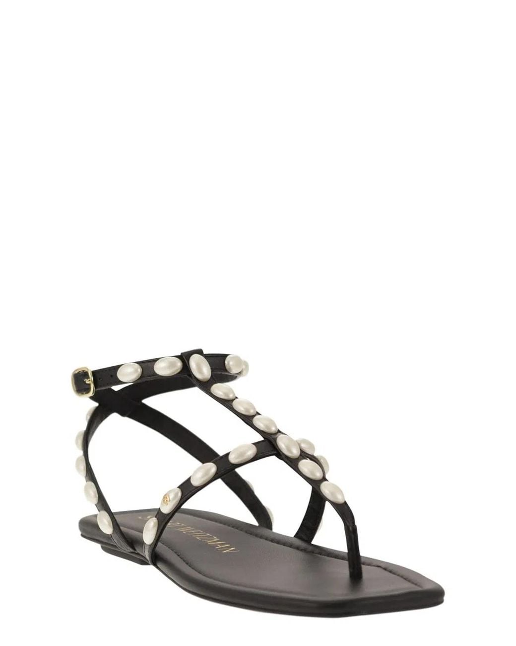 Stuart Weitzman Black Pearlita