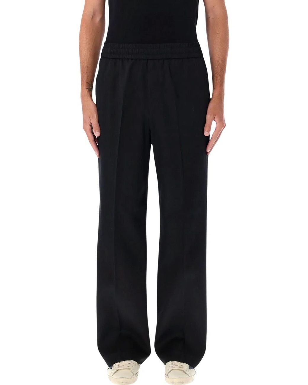 Golden Goose Deluxe Brand Black Lennon Jogging Pants for men