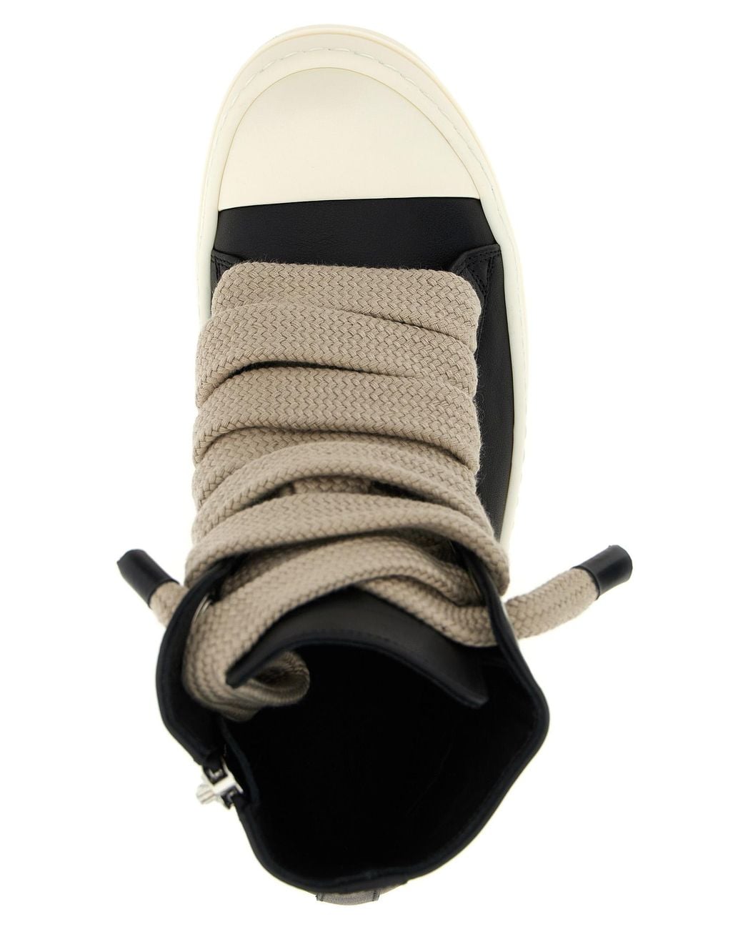 Rick Owens Black 'Jumbolace Sneaks' Sneakers
