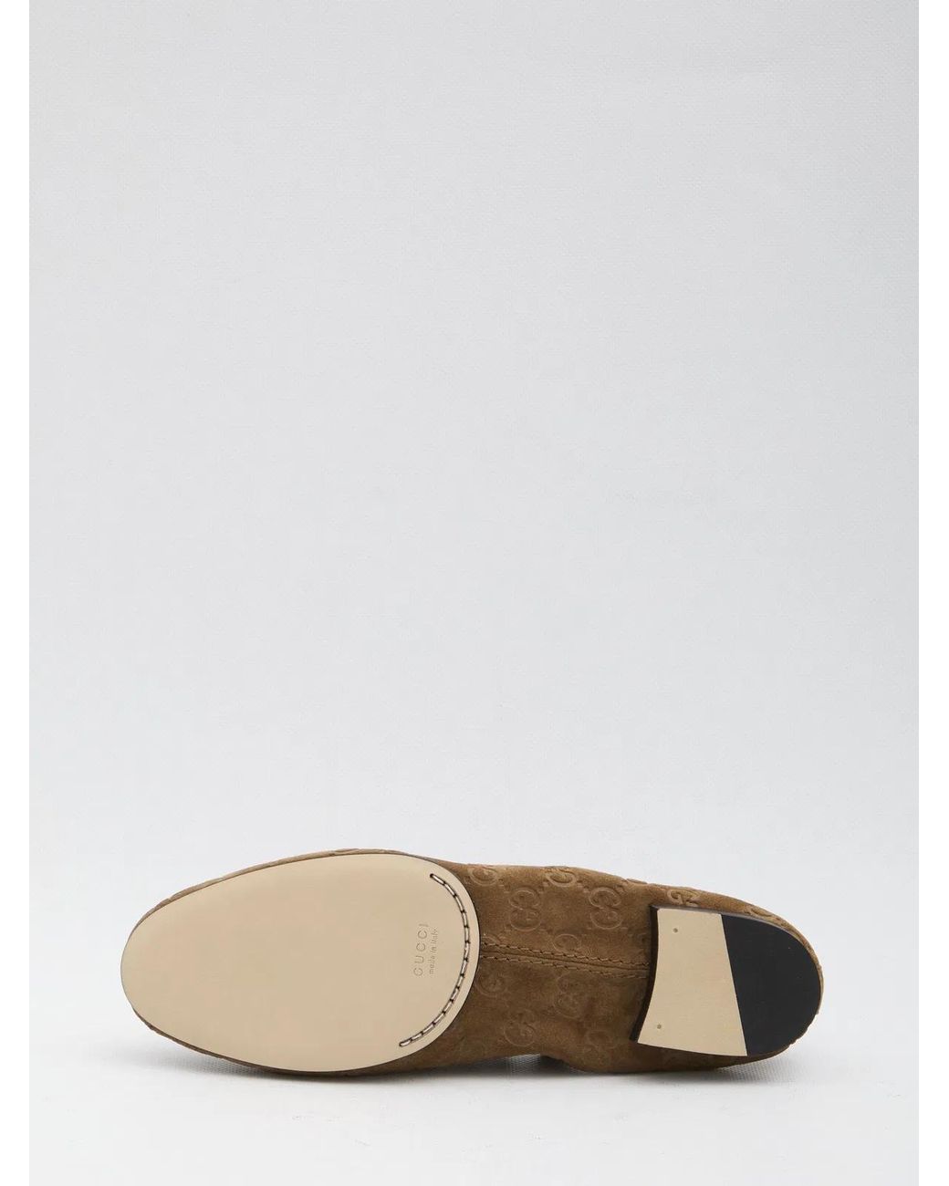 Gucci White Wjordaandoria Mocc Ggsde