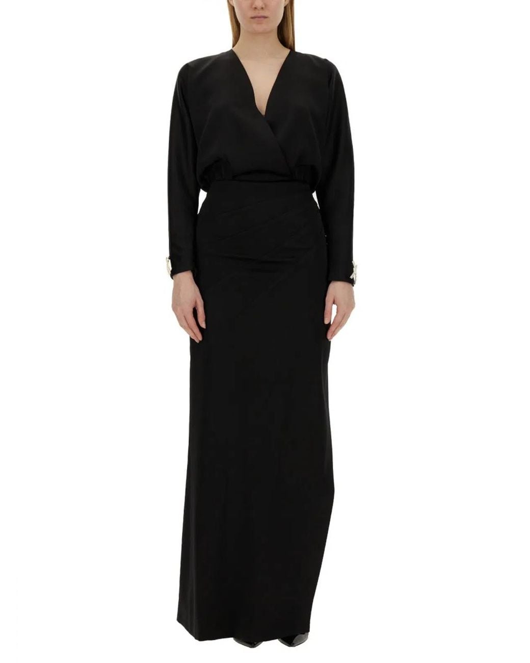 Genny Black Long Dress