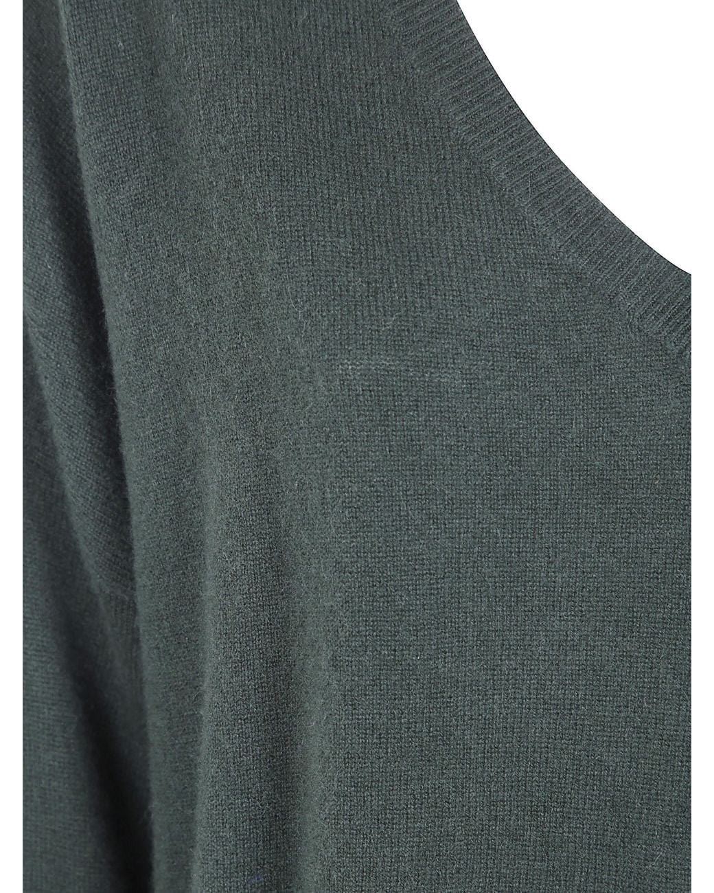 ABSOLUT CASHMERE Gray "Alicia" V Neck Sweater