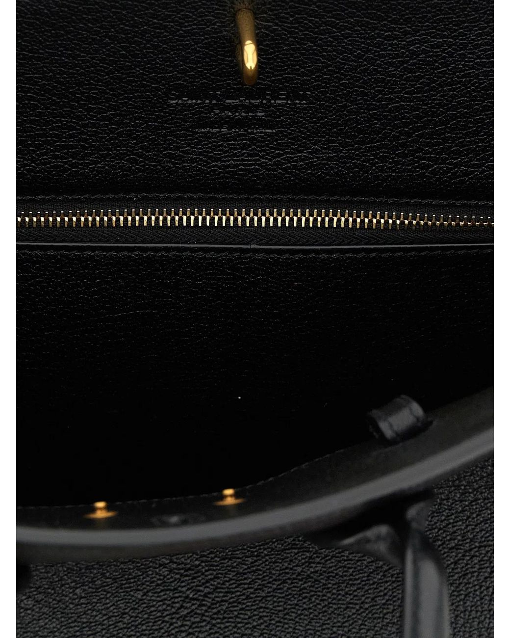 Saint Laurent Black 'Sac De Jour' Small Handbag