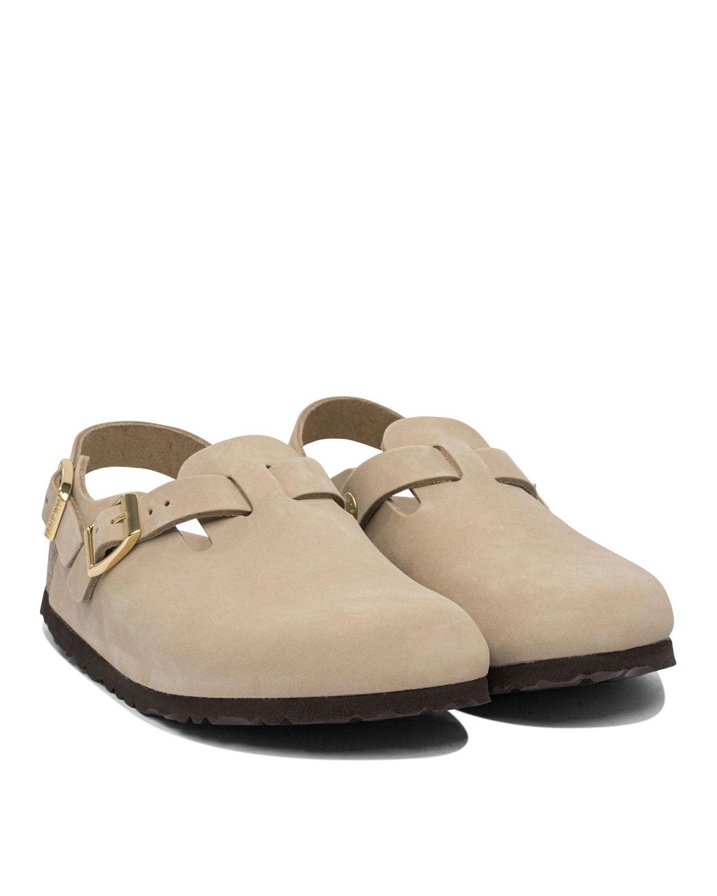 Birkenstock White Tokio Leather Sandals