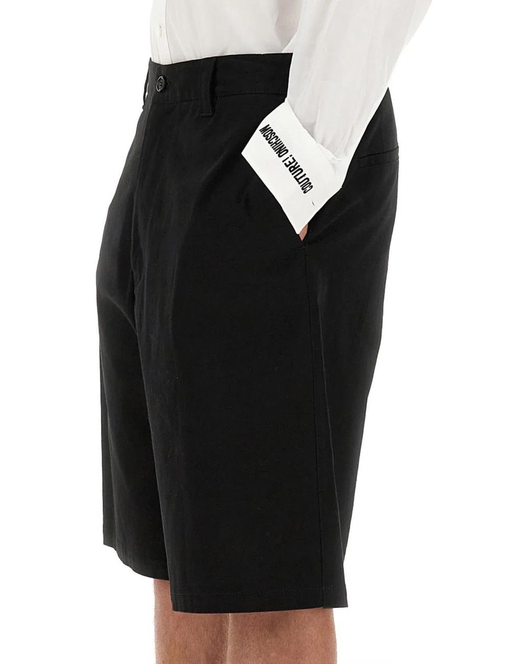 Moschino Couture White Cotton Shirt for men