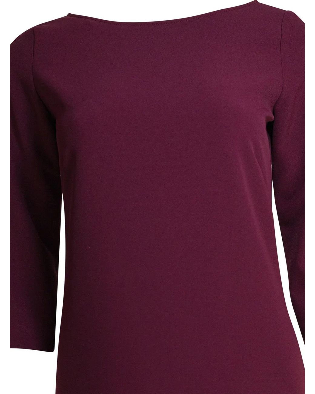 Semler Purple Bordeaux Elastane Dress