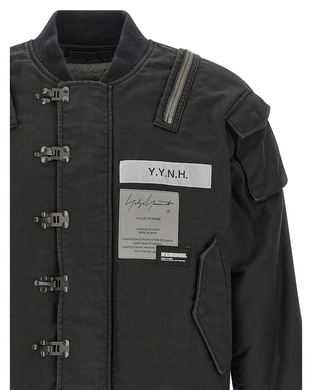 Yohji Yamamoto Black 'A-1 Deck' Jacket Nh for men