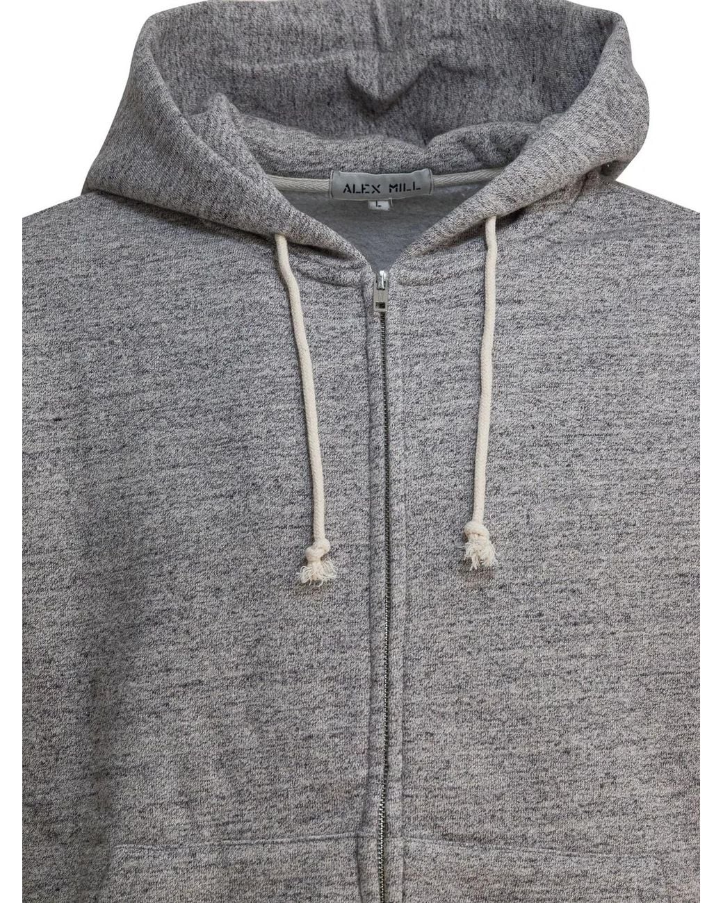 Alex Mill Gray "12Th Street" Zippered Sweatshirt for men