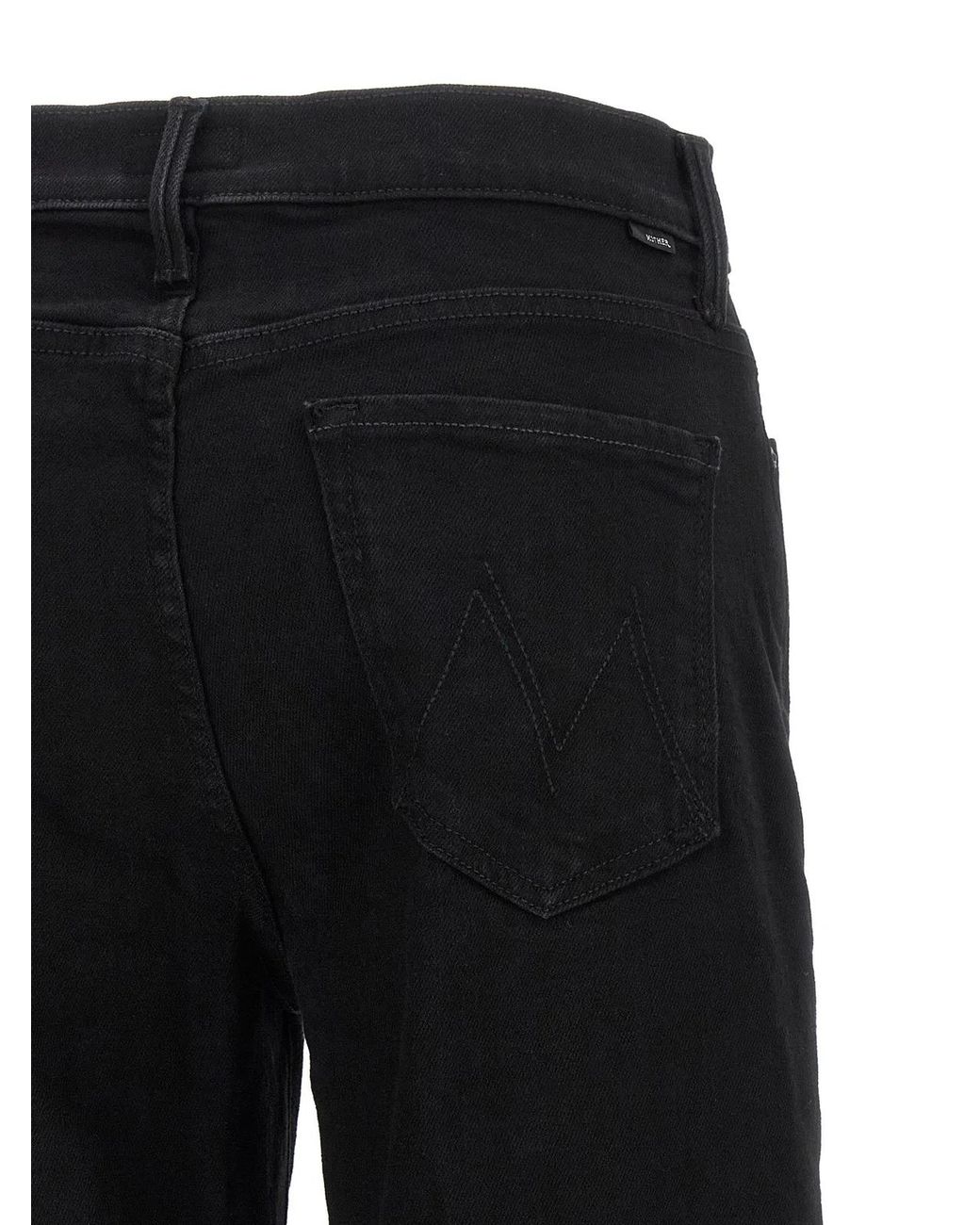 Mother Black 'The Kick It' Jeans