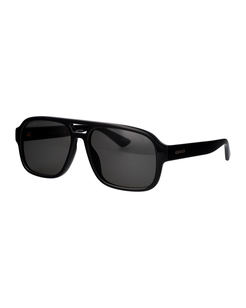 Gucci Black Sunglasses Gg1342S 001 Smoke/16/145 for men