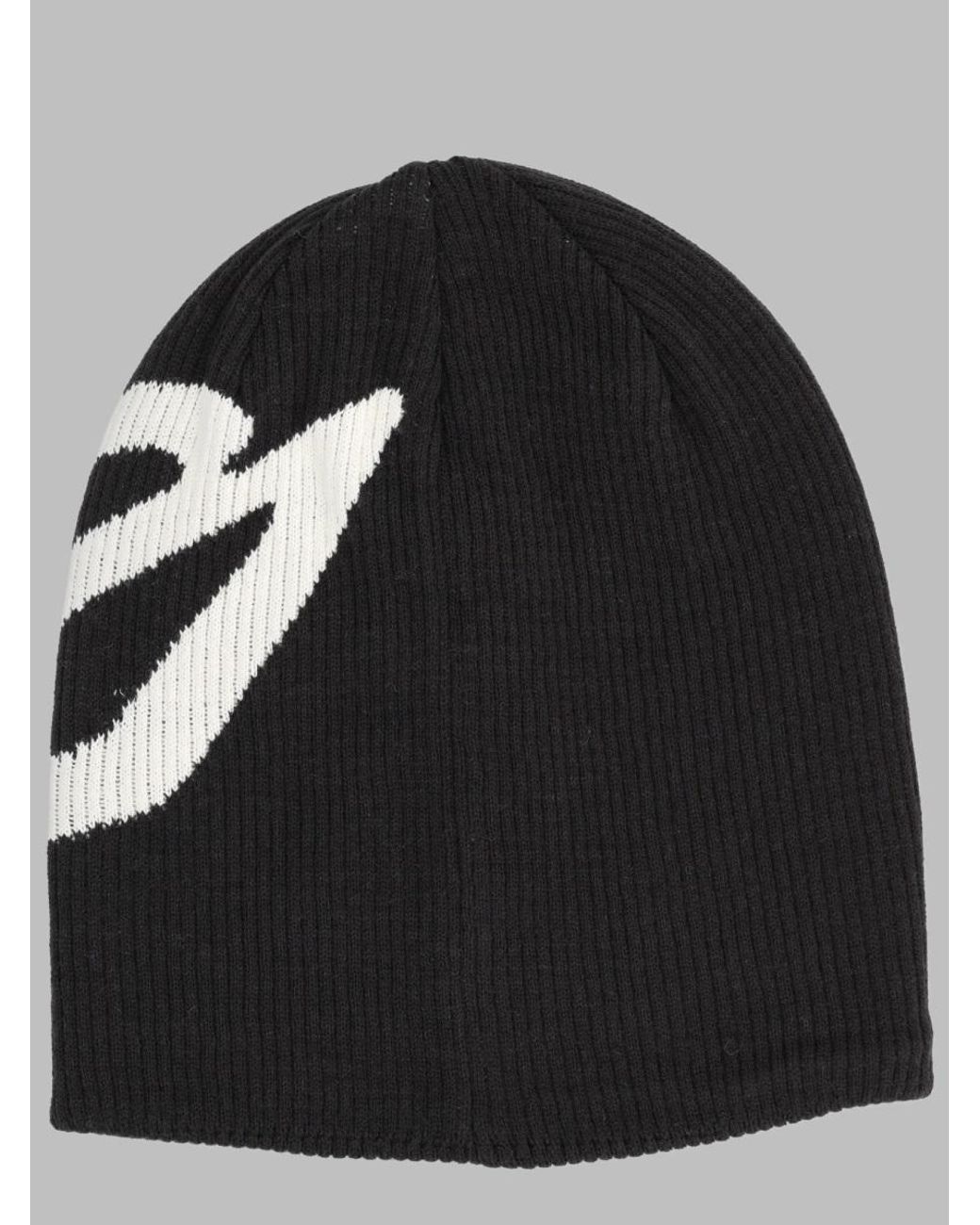 Y-3 Black Patterned Scarf