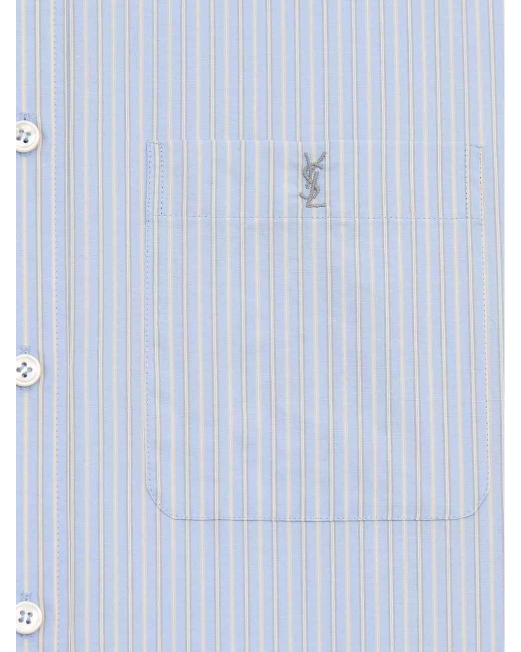 Saint Laurent Blue Shirts