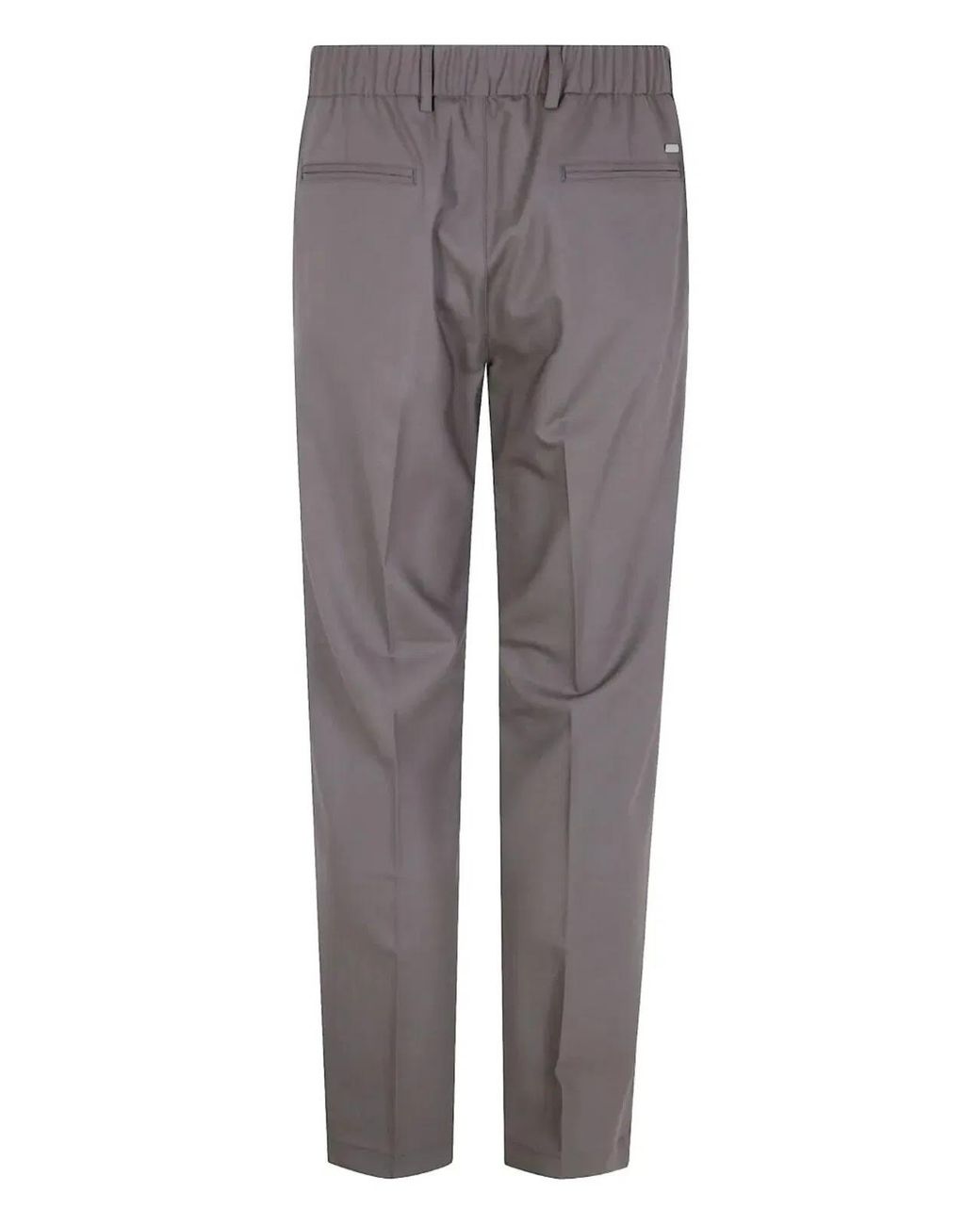 Herno Gray "Regular Fit" Trousers for men
