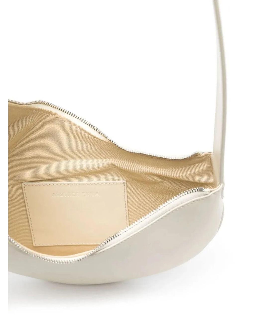 Aesther Ekme White Lune Mini Hobo