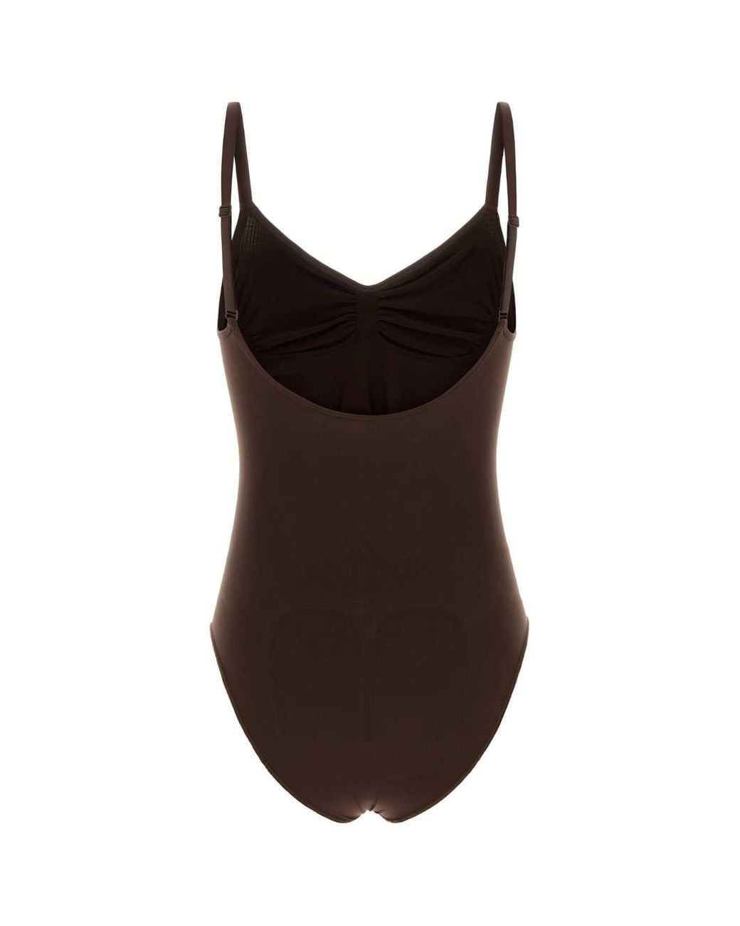 Skims Brown Brief Bodysuit