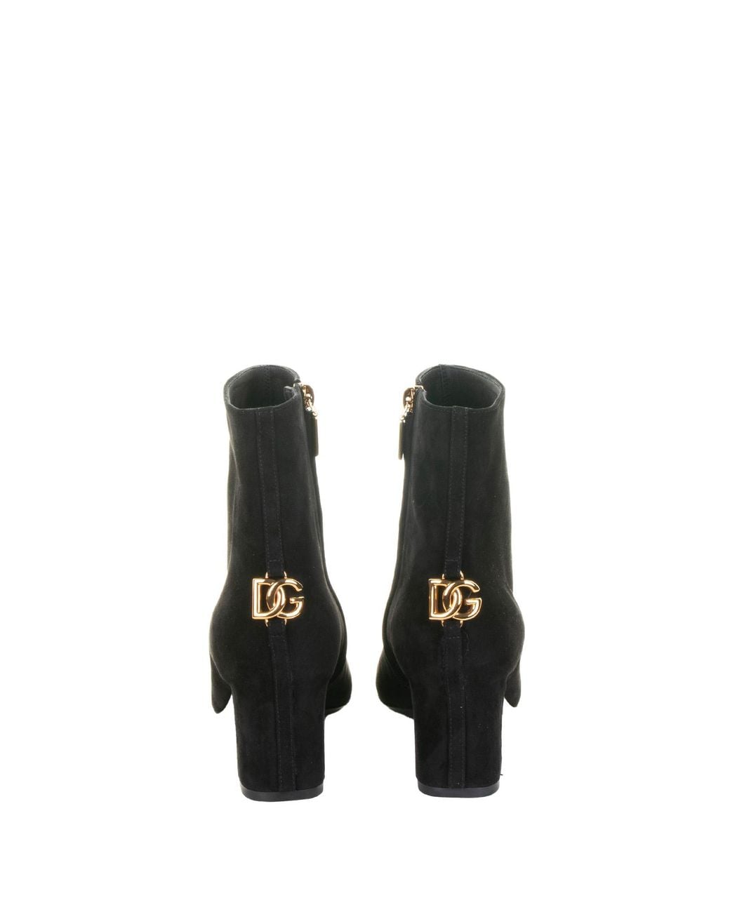 Dolce & Gabbana Black Dolce & Gabbana Suede Ankle Boot