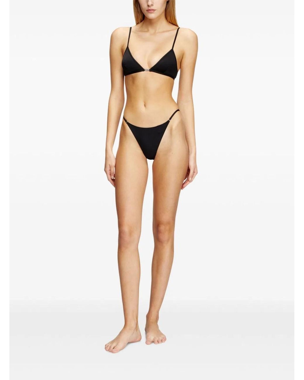 DIESEL Black Moondnm Bikini Top