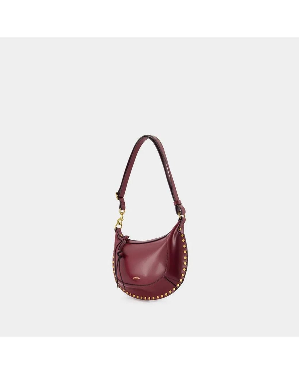 Isabel Marant Red Oskan Moon Gd Shoulder Bag