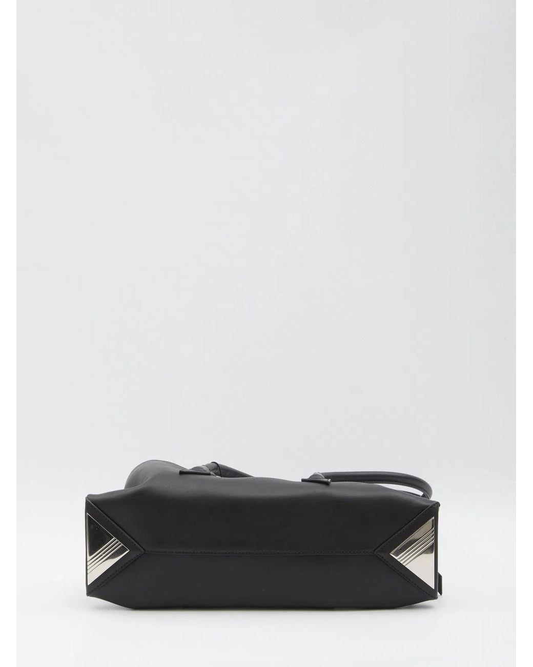 The Attico Black La Passeggiata Small Bag