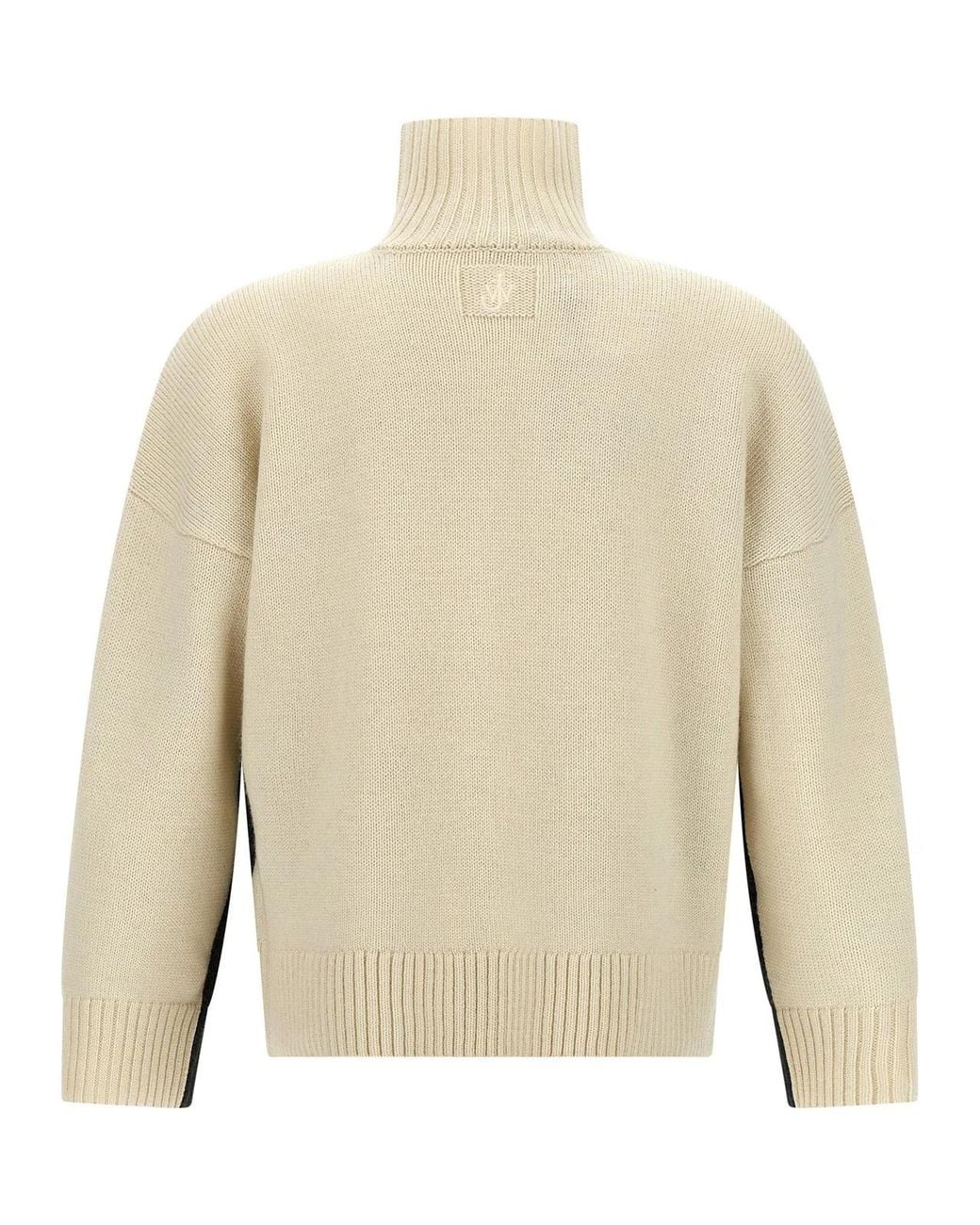 J.W. Anderson Black J.W.Anderson 'Two Tone' Sweater for men