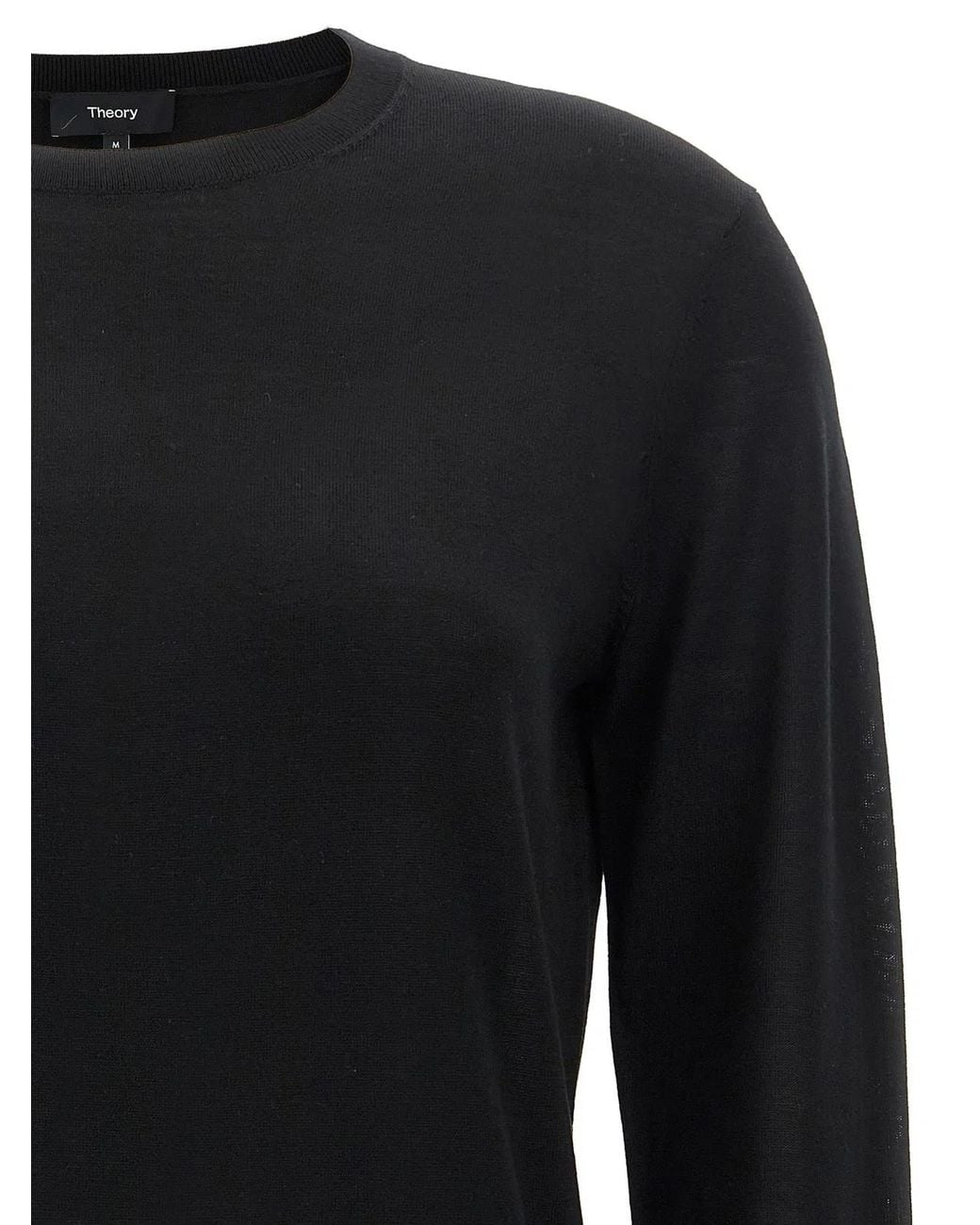 Theory Black Basic Sweater