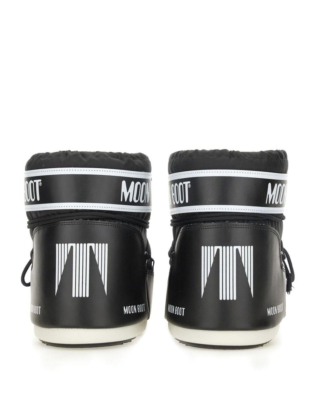 Moon Boot Black Stivale "Icon" Low