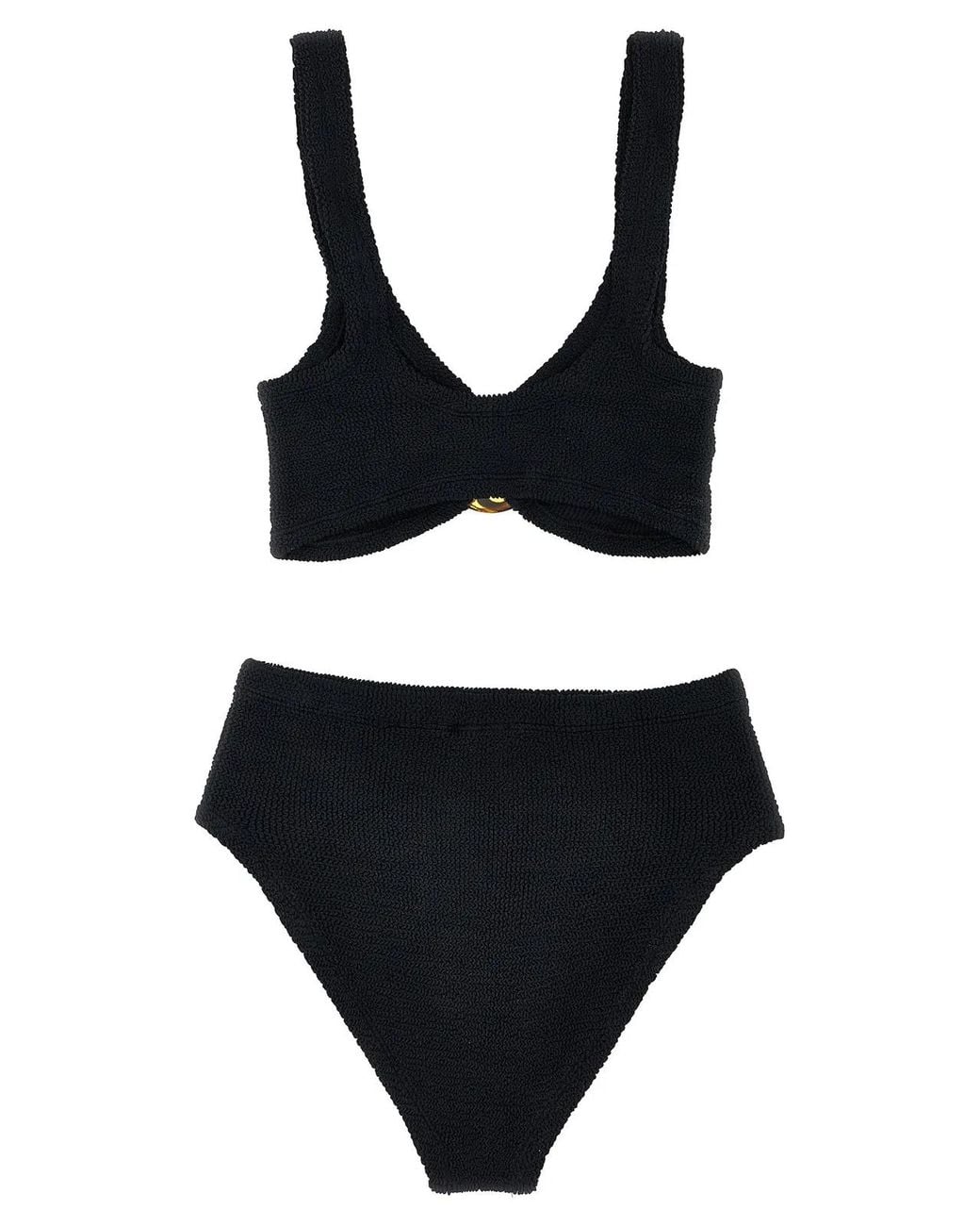 Hunza G Black Nadine Bikini