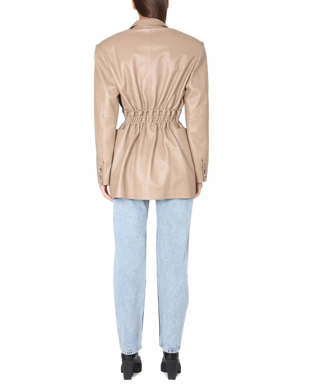 The Mannei Natural Irbid Blazer Dress