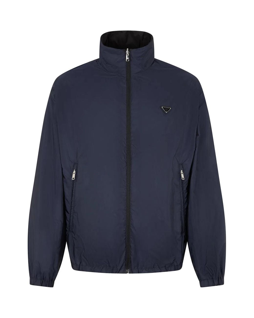 Prada Black Reversible Windbreaker for men