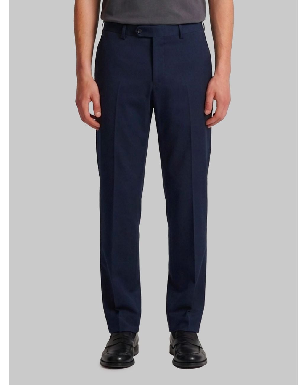 PT Torino Blue Michael Cotton And Wool Pants for men