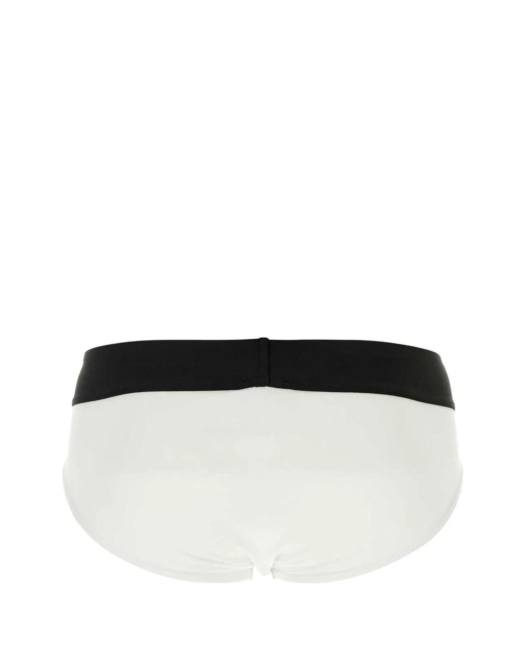 Palm Angels Black Stretch Cotton Brief Set for men