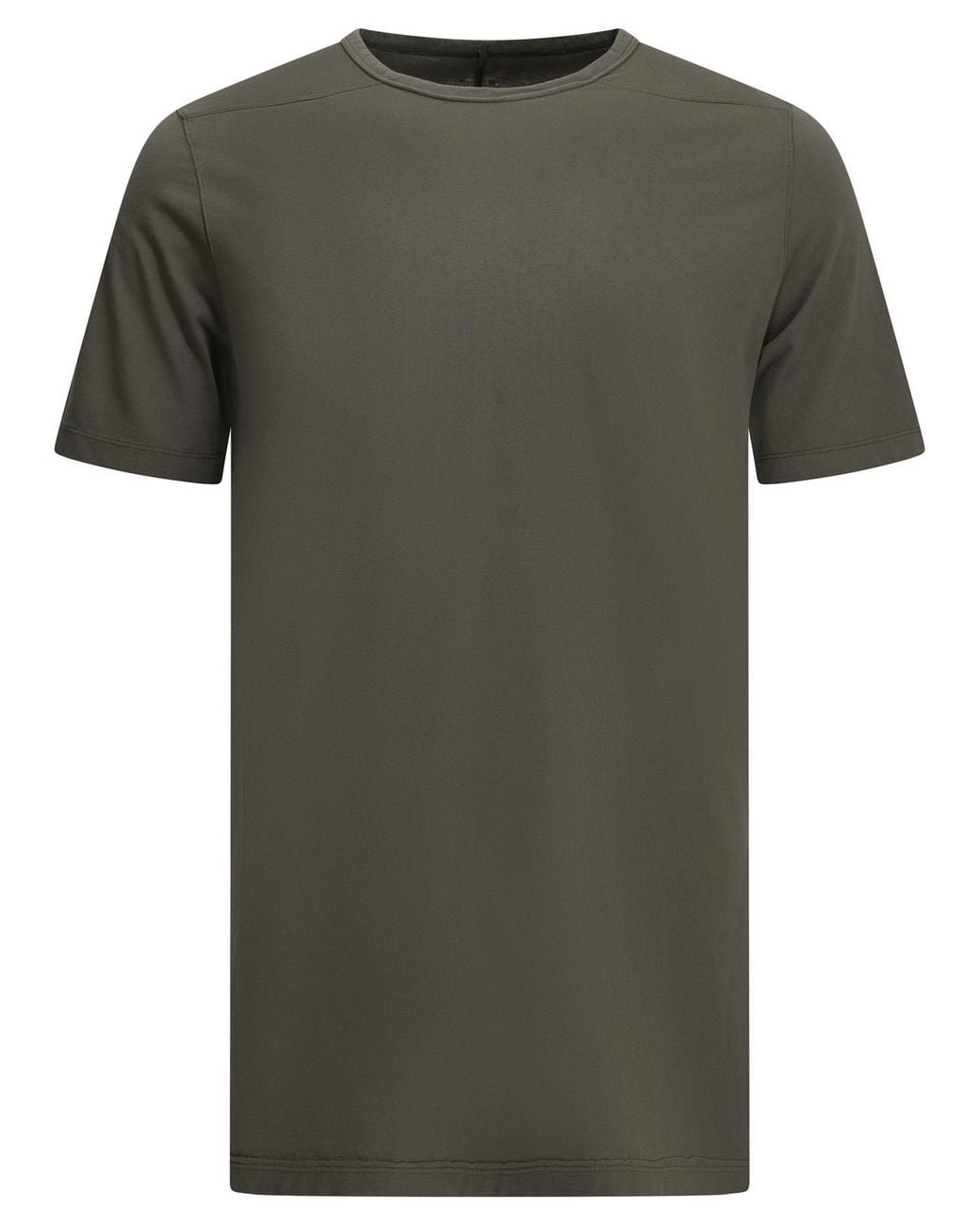 Rick Owens Gray "Level" Crew-Neck T-Shirt for men