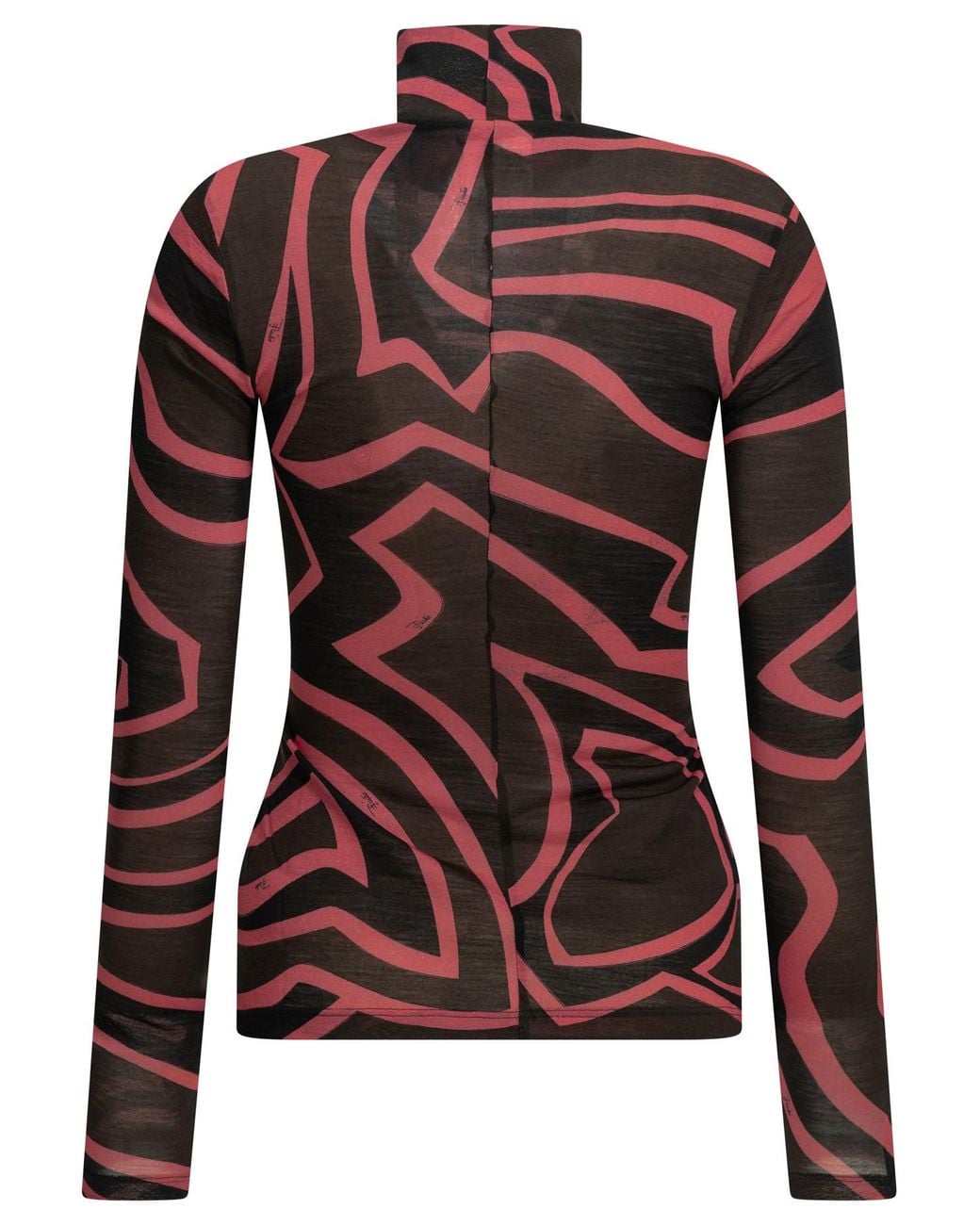 Emilio Pucci Brown "Labirinto" Casual Top