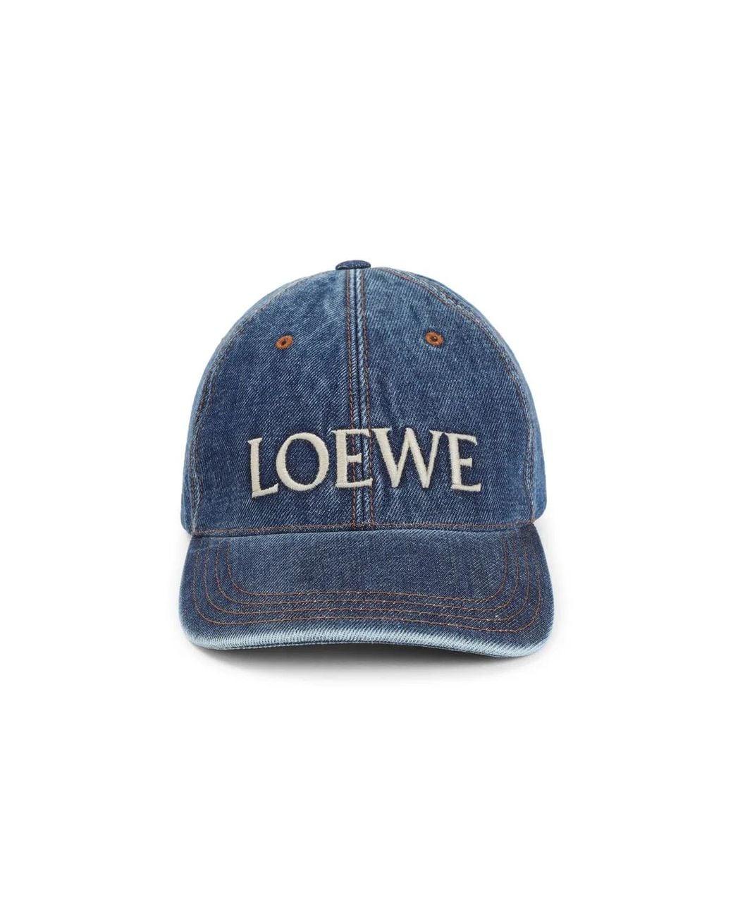 Loewe Blue Denim Baseball Cap