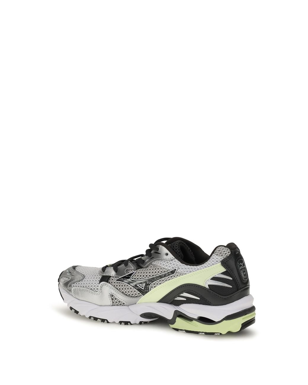 Mizuno White Wave Rider 10 Sport Sneakers Upper: Fabric; Sole: Rubber for men