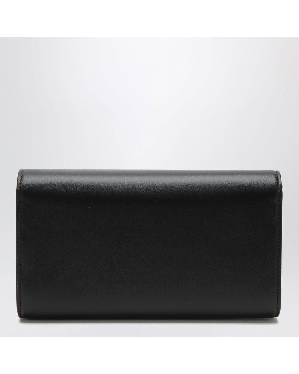 Christian Louboutin Black Clutch Bag With Chain Strap