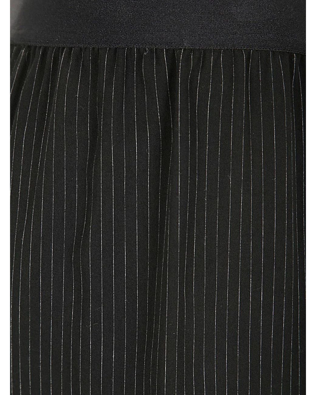 Maria Calderara Black Over Trousers