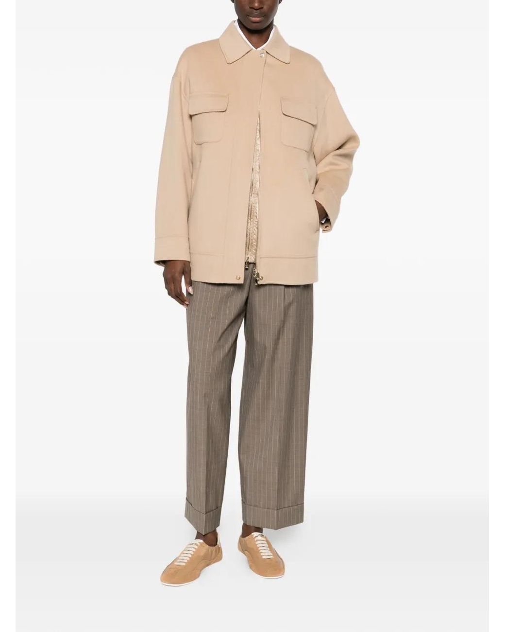 Max Mara Natural Mstdisco Padded Coat