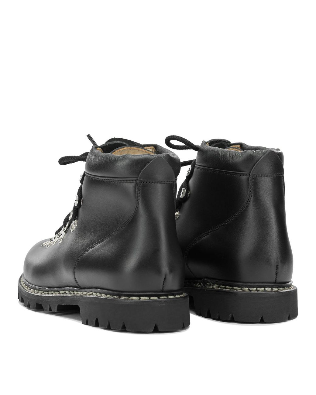 Paraboot Black "Avoriaz Jannu" Lace-Up Ankle Boots for men