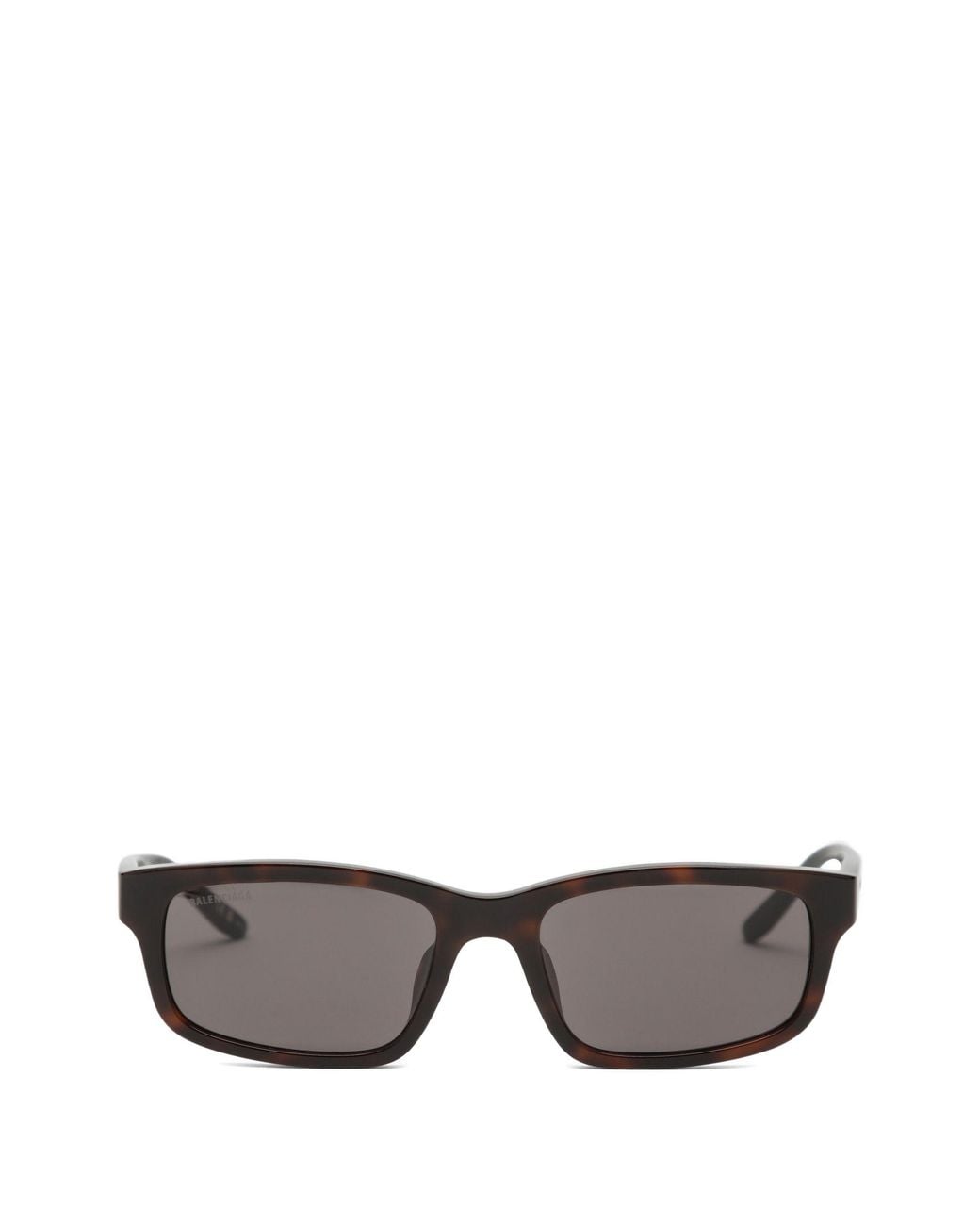 Balenciaga Gray "Af Daily" Rectangular Sunglasses for men
