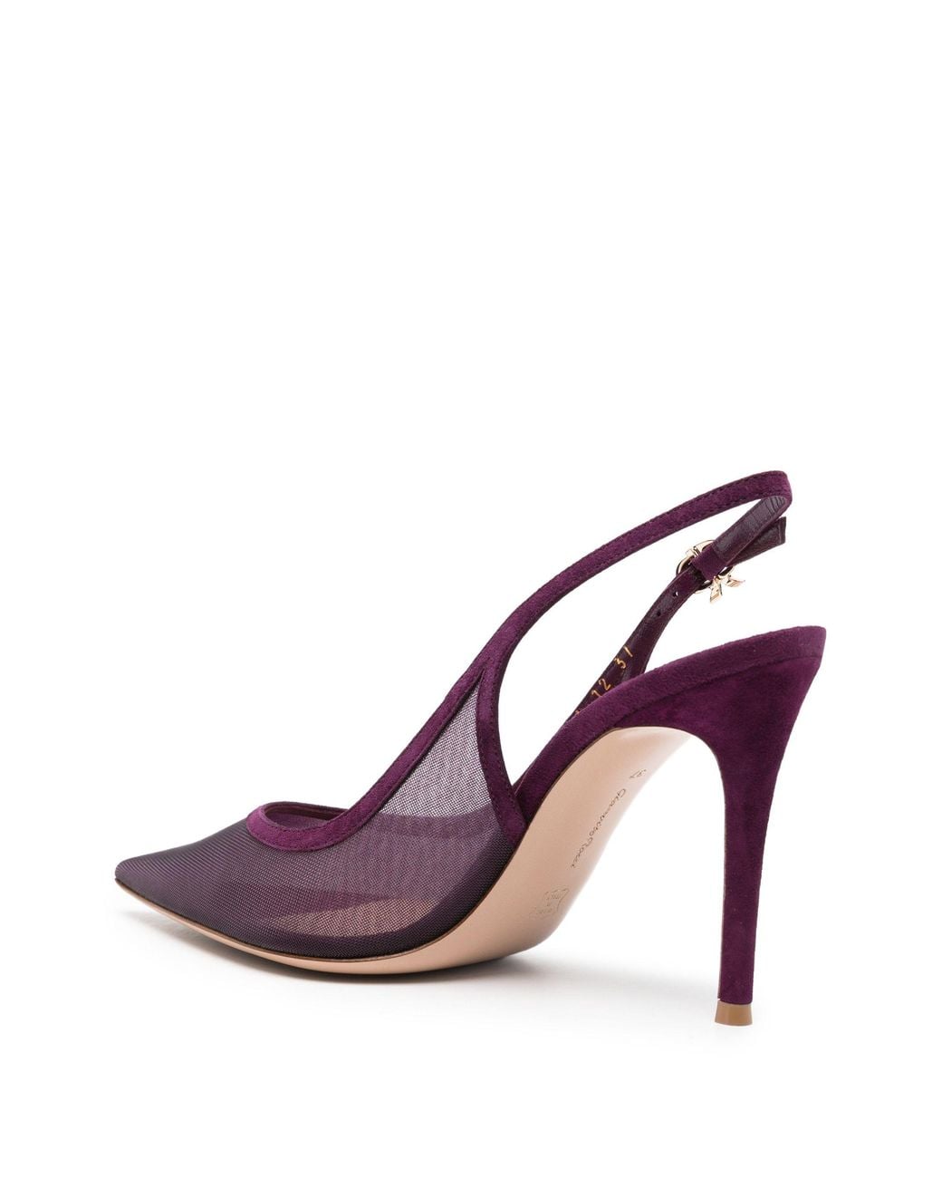 Gianvito Rossi Purple Zapato
